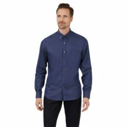 Jeff Banks Twill Casual Shirt For Male