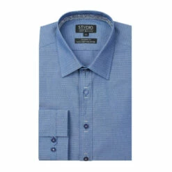 Jeff Banks Dotted Stvdio Shirt For Male -Jeff Banks Online Shop unnamed file 1046
