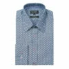 Jeff Banks Chambray Printed Stvdio Shirt For Male