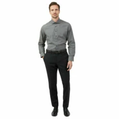 Jeff Banks Puppytooth Bespoke Shirt For Male -Jeff Banks Online Shop unnamed file 1142