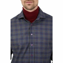 Jeff Banks Check Bespoke Shirt For Male -Jeff Banks Online Shop unnamed file 1203