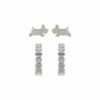 Radley Jewellery Plated Base Metal Fashion Earrings - Ryj1213S For Female