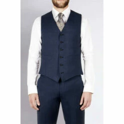 Jeff Banks Tonal Check Regular Fit Luxury Suit Waistcoat For Male -Jeff Banks Online Shop unnamed file 1330