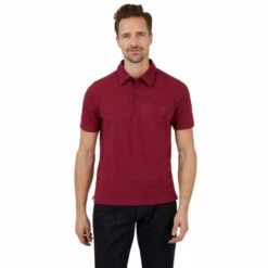 Jeff Banks Short Sleeve Plain Pique Polo For Male