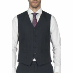 Jeff Banks Overcheck Tailored Fit Waistcoat For Male -Jeff Banks Online Shop unnamed file 1422