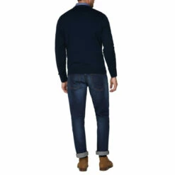 Jeff Banks V-Neck Cotton Jumper For Male -Jeff Banks Online Shop unnamed file 1434