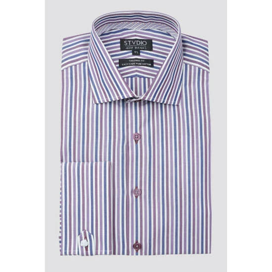 Jeff Banks Stripe Shirt For Male 5 Jeff Banks Stripe Shirt For Male - Image 5