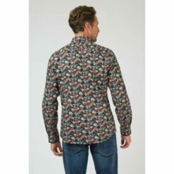 Jeff Banks Long Sleeve Multi Floral Print Shirt For Male -Jeff Banks Online Shop unnamed file 1521