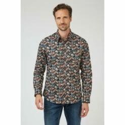 Jeff Banks Long Sleeve Multi Floral Print Shirt For Male -Jeff Banks Online Shop unnamed file 1525