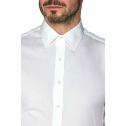 Jeff Banks Double Cuff Half Cutaway Slim Cotton Shirt For Male -Jeff Banks Online Shop unnamed file 1541
