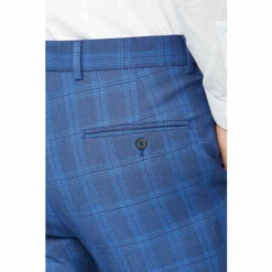 Jeff Banks Summer Check Super Slim Fit Brit Suit Trousers For Male -Jeff Banks Online Shop unnamed file 1632