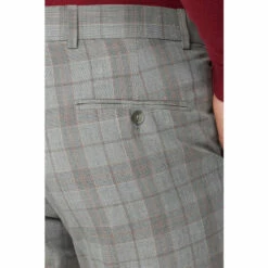 Jeff Banks Check Super Slim Fit Brit Suit Trousers For Male -Jeff Banks Online Shop unnamed file 1636