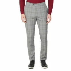 Jeff Banks Check Super Slim Fit Brit Suit Trousers For Male -Jeff Banks Online Shop unnamed file 1637