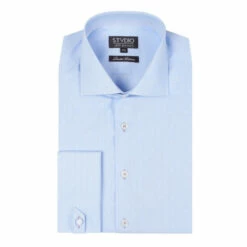 Jeff Banks Striped Floral Jacquard Cotton Shirt For Male -Jeff Banks Online Shop unnamed file 1662