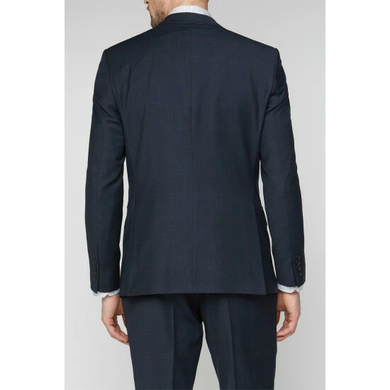 Jeff Banks Check Travel Jacket For Male 3 Jeff Banks Check Travel Jacket For Male - Image 3