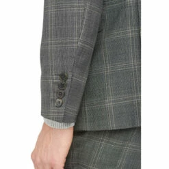 Jeff Banks Jaspe Check Wool Blend Regular Fit Suit Jacket For Male -Jeff Banks Online Shop unnamed file 1749