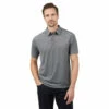 Jeff Banks Short Sleeve Pindot Polo For Male