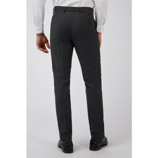 Jeff Banks Crepe Windowpane Brit Trousers For Male 2 Jeff Banks Crepe Windowpane Brit Trousers For Male - Image 2