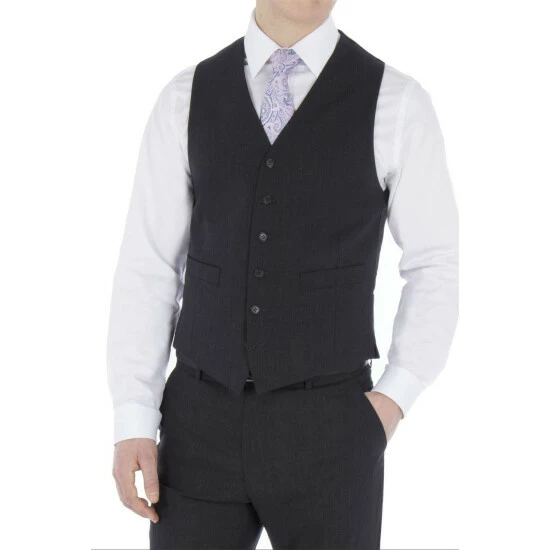 Jeff Banks Travel 6 Button Regular Fit Suit Waistcoat For Male 1 Jeff Banks Travel 6 Button Regular Fit Suit Waistcoat For Male