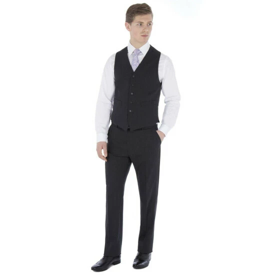 Jeff Banks Travel 6 Button Regular Fit Suit Waistcoat For Male 2 Jeff Banks Travel 6 Button Regular Fit Suit Waistcoat For Male - Image 2