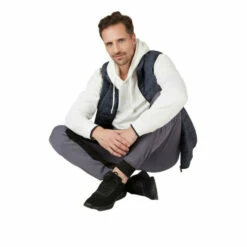 Jeff Banks Fleeceback Sweat Hoody For Male -Jeff Banks Online Shop unnamed file 1862