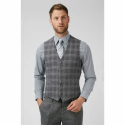 Jeff Banks Check Waistcoat For Male -Jeff Banks Online Shop unnamed file 189