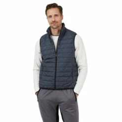 Jeff Banks Printed Cire Quilted Gilet For Male -Jeff Banks Online Shop unnamed file 220
