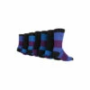 Jeff Banks 7 Pair Pack Assorted Design Crew Socks For Male