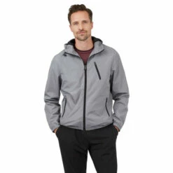 Jeff Banks Perforated Cagoule For Male