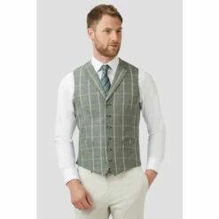 Jeff Banks Check Waistcoat For Male -Jeff Banks Online Shop unnamed file 289