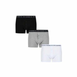 Jeff Banks 3 Pair Pack Button Fly Boxers For Male -Jeff Banks Online Shop unnamed file 367