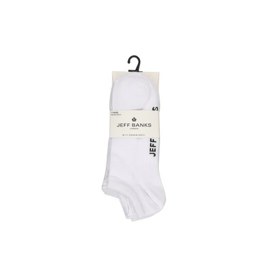 Jeff Banks 7 Pair Pack Plain Trainer Socks For Male 3 Jeff Banks 7 Pair Pack Plain Trainer Socks For Male - Image 3