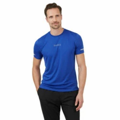 Jeff Banks Square Waffle Poly Tee For Male