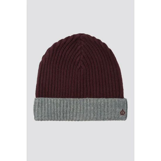 Jeff Banks Colourblock Beanie Hat For Male 4 Jeff Banks Colourblock Beanie Hat For Male - Image 4