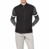 Jeff Banks Armlet Bomber Front Zip Jacket For Male