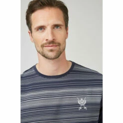 Jeff Banks Fine Stripe Printed Crew Tee For Male 9 Jeff Banks Fine Stripe Printed Crew Tee For Male -Jeff Banks Online Shop unnamed file 581