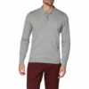 Jeff Banks Long Sleeve Pure Cotton Jersey Polo For Male