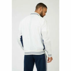 Jeff Banks Jersey Lined Stripe Nylon Bomber Jacket For Male -Jeff Banks Online Shop unnamed file 778