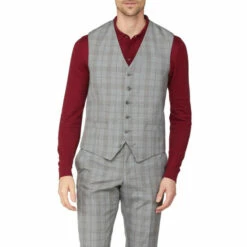 Jeff Banks Check Brit Waistcoat For Male 7 Jeff Banks Check Brit Waistcoat For Male -Jeff Banks Online Shop unnamed file 857