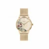 Radley Gold Plated Stainless Steel Fashion Analogue Quartz Watch - Ry4586 For Female