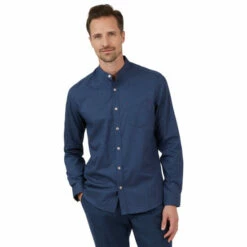 Jeff Banks Grandad Collar Shirt For Male -Jeff Banks Online Shop unnamed file 906