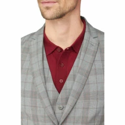 Jeff Banks Check Super Slim Fit Brit Suit Jacket For Male -Jeff Banks Online Shop unnamed file 918